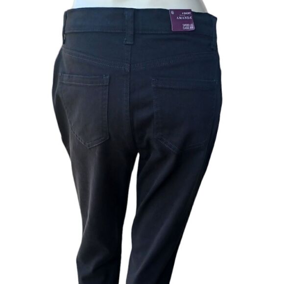 668143....Gloria Vanderbilt Straight leg Jeans Size 4, W28" 28"Inseam  9"Rise - Picture 4 of 6